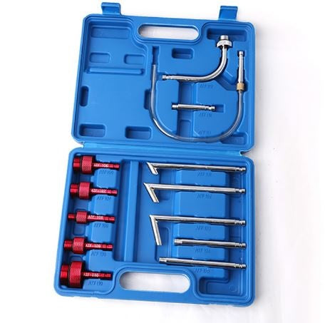 PNEUMATIC OIL FILLING AND EXTRACTION DEVICE WITH ATF ADAPTERS | 6 L | 15 PCS. (FD6L)