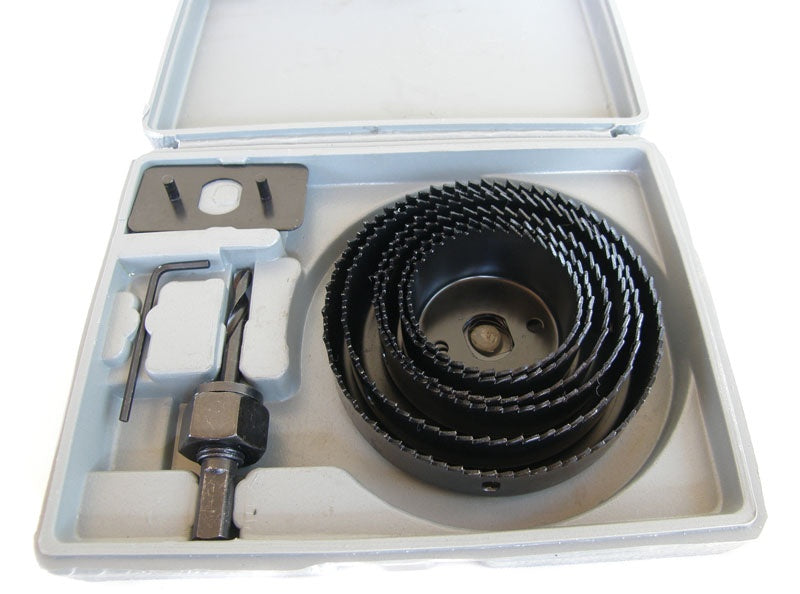 HOLE SAW SET | 64-127 MM | 8 PCS. (ES22300)