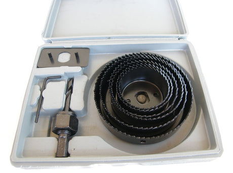 HOLE SAW SET | 64-127 MM | 8 PCS. (ES22300)