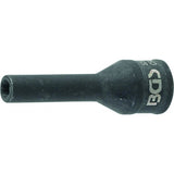 GLOW PLUG ELECTRODE EXTRACTION/REMOVAL SOCKET | 6.3 MM (1/4") | 3.6 MM (5290-3.5)
