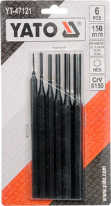 PIN PUNCH SET 6PCS (YT-47121)