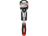 FLEXIBLE RATCHET HANDLE W.ROUND HEAD 3/8 (YT-07201)