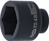 IMPACT SOCKET, HEXAGON | 20 MM (3/4") | 48 MM (5648)
