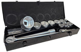 SOCKET AND WRENCH SET 6-POINT | 25 MM (1") | 36 - 80 MM | 15 PCS. (SS1501)