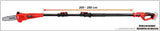 TELESCOPIC CHAIN SAW 18V 8'' - BODY (YT-82837)