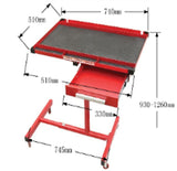 MOBILE ADJUSTABLE TELESCOPIC TABLE | WITH DRAWER (WT001)