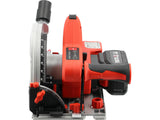 CORDLESS PLUNGE SAW | 140 MM | 52 (90˚) 38 (45˚) MM | 18V | 4 AH (YT-821701)