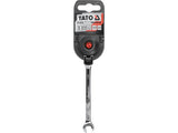 FLEX. RATCHET COMBINATION WRENCH 8MM (YT-1674)