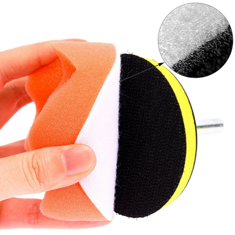 POLISHING PAD SET | Ø 180 MM | 12 PCS. (BK1006)
