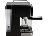 PRESSURE COFFEE MAKER WITH MILK FROTHER 1350W (68502)