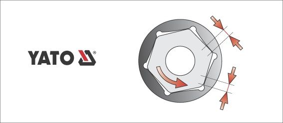 SOCKET 20MM 1/2" 6PT CV REGULAR (YT-1213)