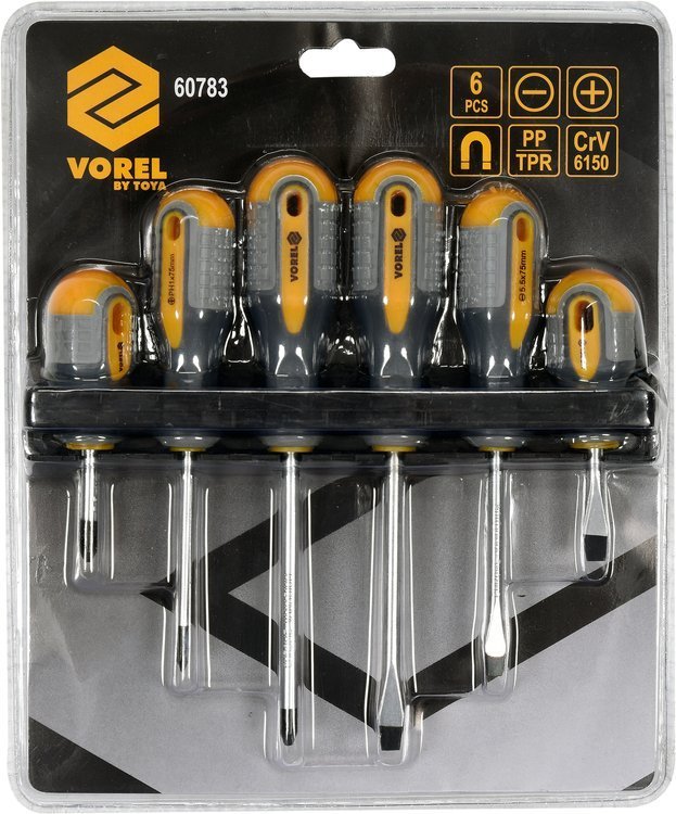 SCREWDRIVER SET 6PCS (60783)