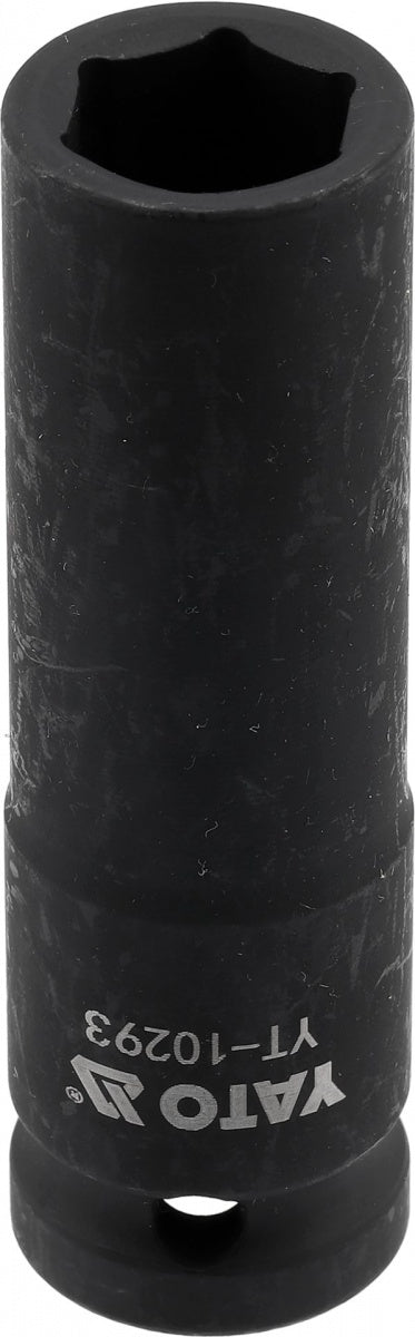 IMPACT SOCKET, HEX, LONG | 12.5 MM (1/2") | 15 MM (YT-10293)