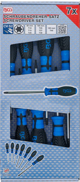 SCREWDRIVER SET | T-STAR (FOR TORX) T10 - T40 | 7 PCS. (7846)