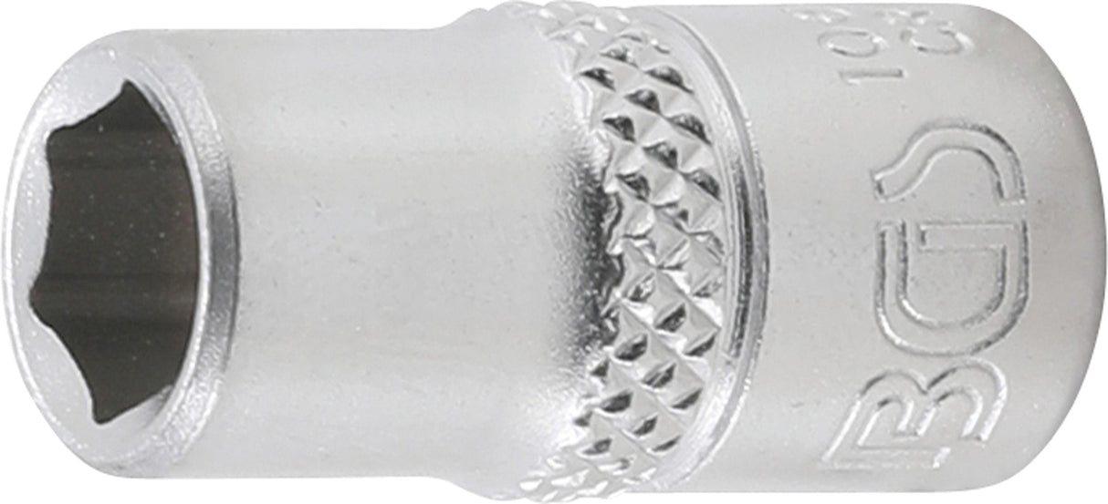 SOCKET, HEXAGON | 6.3 MM (1/4") DRIVE | 9/32" (10654)
