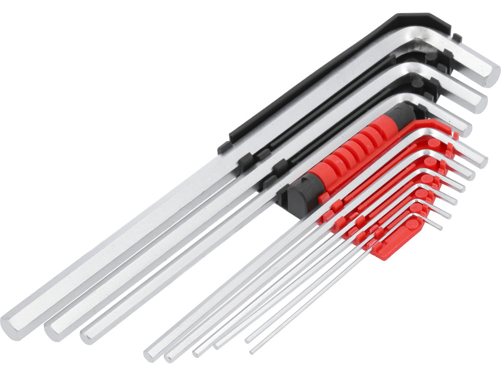 HEX KEY SET 9PCS 1.5-10MM LONG (YT-0501)
