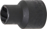 TWIST SOCKET (SPIRAL PROFILE) / SCREW EXTRACTOR | 12.5 MM (1/2") DRIVE | 11 MM (5266-11)