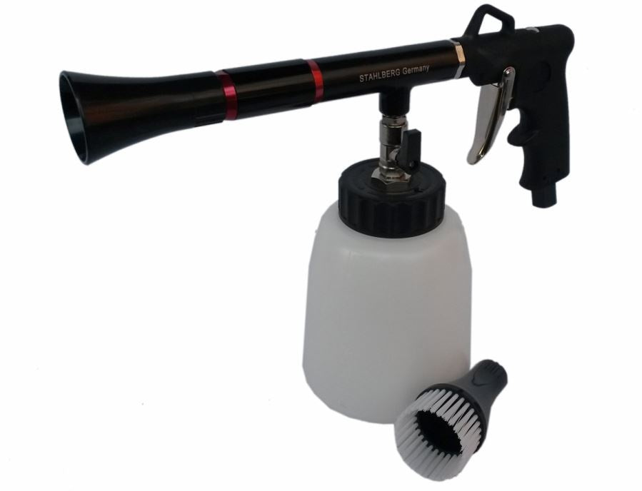 PNEUMATIC WASHING/DRYING GUN WITH MOTOR AND BRUSH (RH2001A)