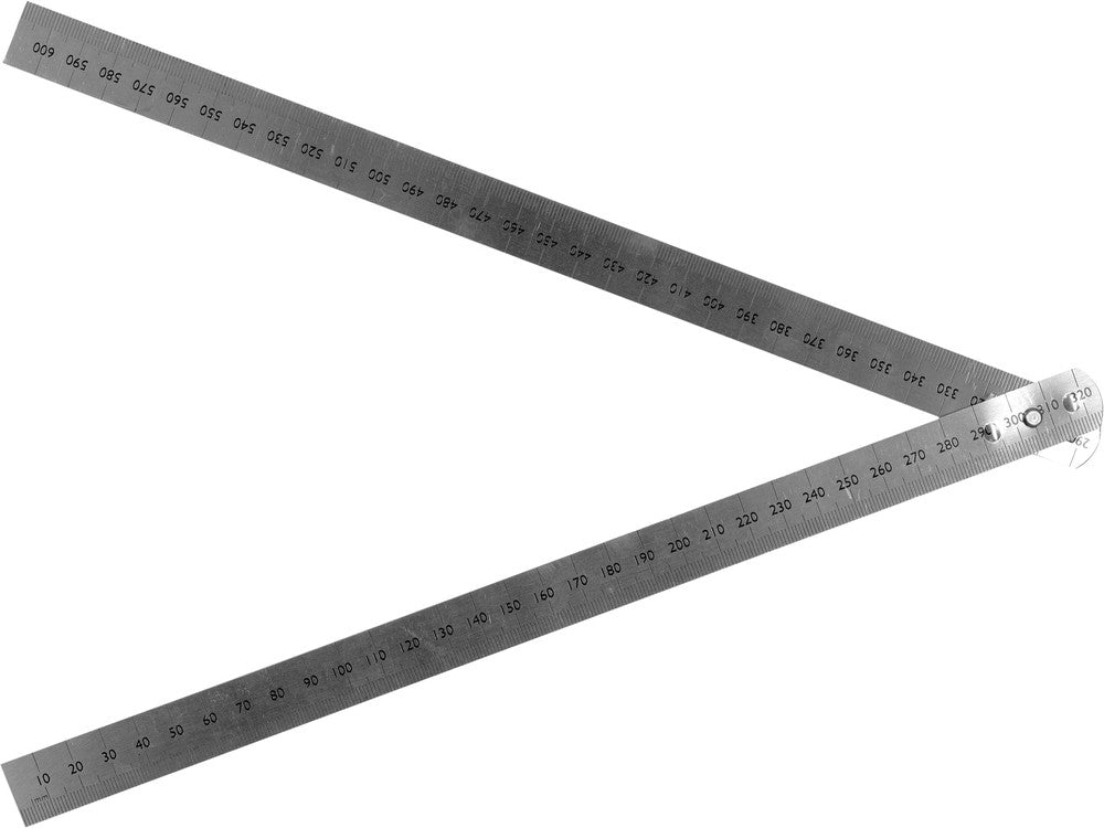 STEEL RULER | FLEXIBLE | STAINLESS STEEL | 2 SEGMENTS | 610 MM (19740)
