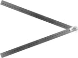 STEEL RULER | FLEXIBLE | STAINLESS STEEL | 2 SEGMENTS | 610 MM (19740)