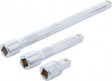 "WOBBLE" EXTENSION BAR SET | 12.5 MM (1/2") | 50 / 125 / 250 MM | 3 PCS. (2240)