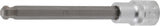 BIT SOCKET | LENGTH 140 MM | 12.5 MM (1/2") DRIVE | INTERNAL HEXAGON WITH BALL HEAD 10 MM (4258-10)