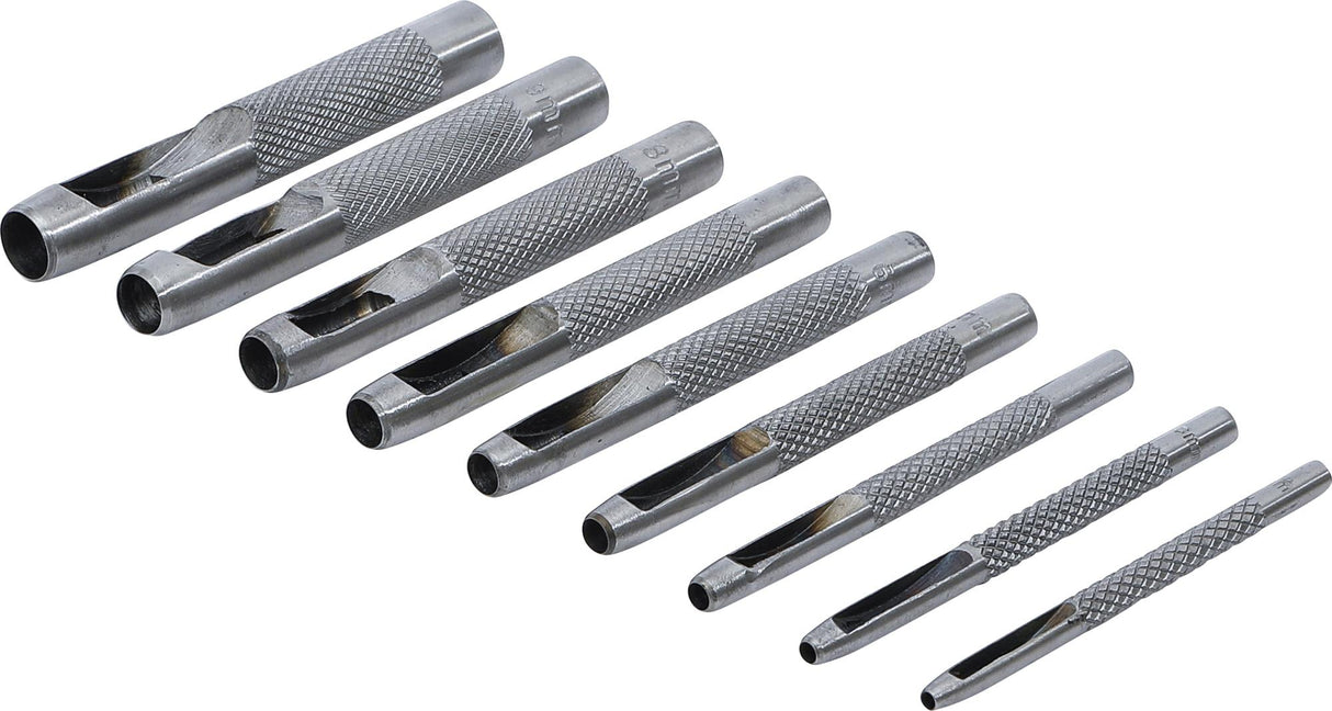 HOLLOW PUNCH SET | 2.5 - 10 MM | 9 PCS. (50619)