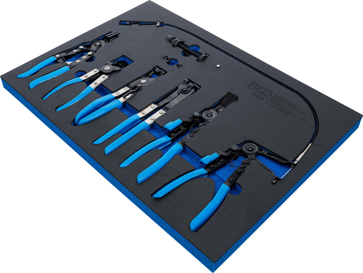 TOOL TRAY 3/3: HOSE CLAMP PLIERS SET (504)