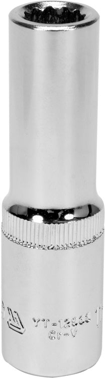 BIHEXAGONAL SOCKET 11MM 1/2" 12PT CV (YT-12933)