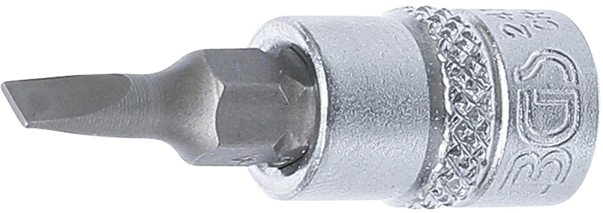 BIT SOCKET | 6.3 MM (1/4") DRIVE | SLOT SL 4 MM (2493)