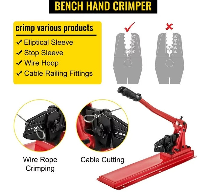 BOLT CUTTER MACHINE 3 IN 1 | 21" | BENCH TYPE (BC1604)