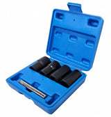 SOCKET SET FOR DAMAGED BOLTS | LONG | 17/19/21/22 MM | 4 PCS. (V1743)