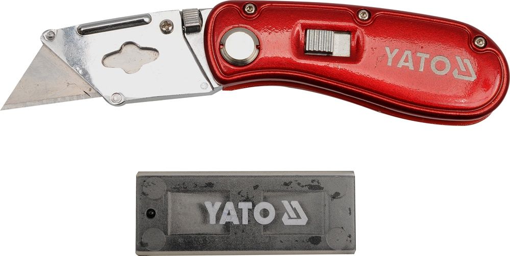 FOLDING LOCK-BACK UTILITY KNIFE (YT-7534)