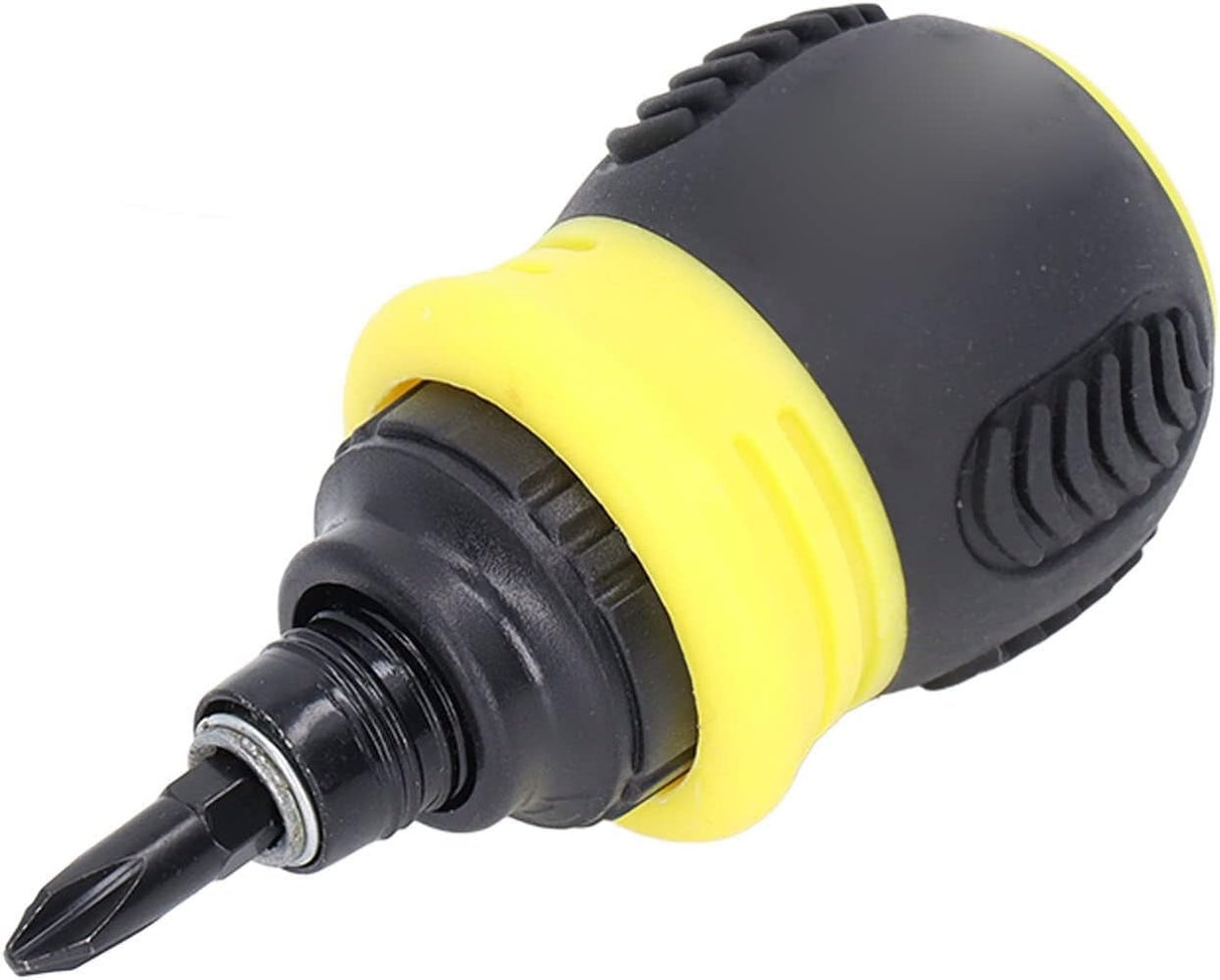 MULTIFUNCTIONAL TELESCOPIC RATCHETING SCREWDRIVER | SHORT | SET | 12 PCS. (RS12S)