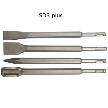 CHISEL SET FOR CONCRETE | SDS+ | 4 PCS. (ED-3006)