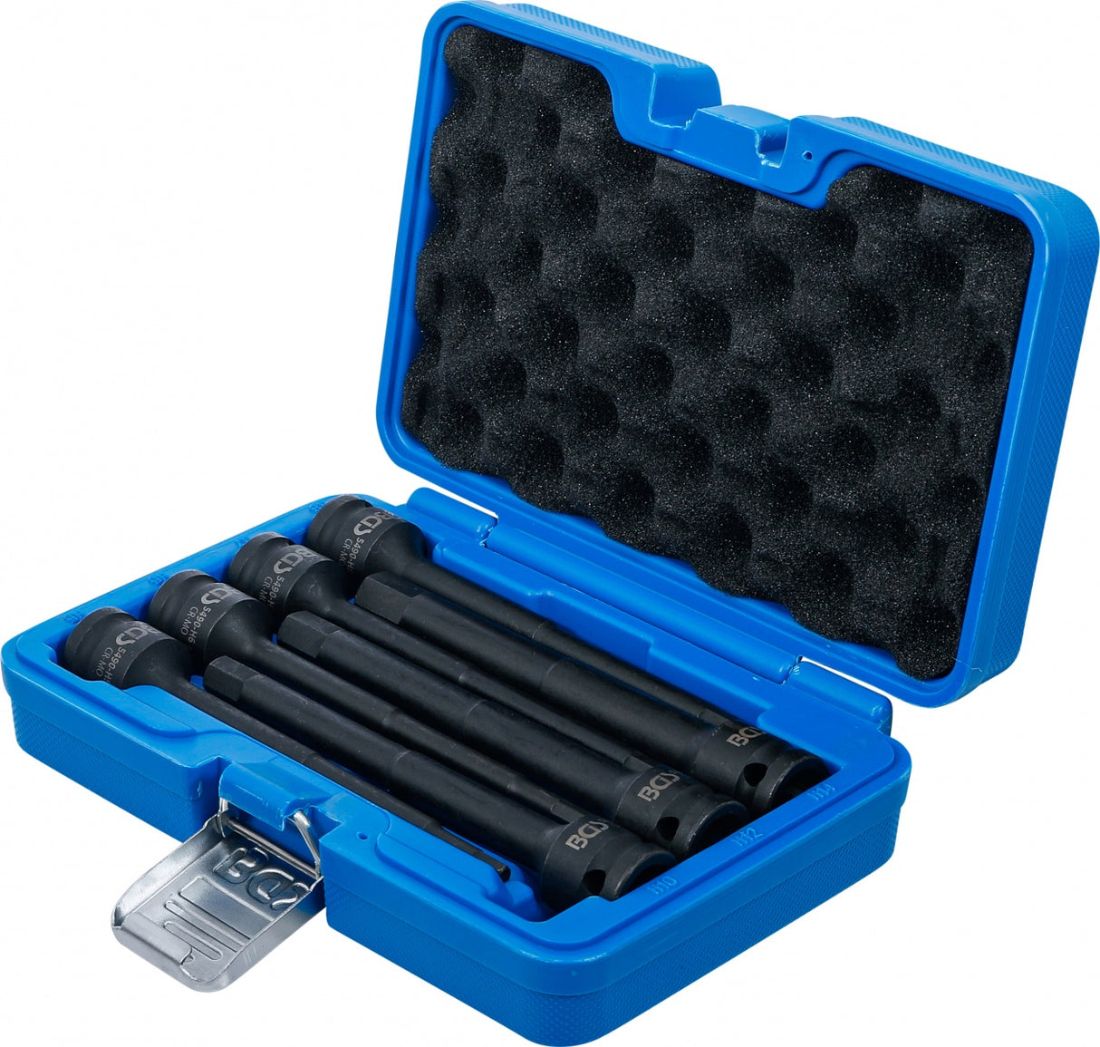 IMPACT BIT SOCKET SET | LENGTH 150 MM | 12.5 MM (1/2") DRIVE | INTERNAL HEXAGON 5 - 14 MM | 7 PCS. (5490)