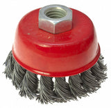 TWISTED WIRE CUP BRUSH | M14 X 2 | Ø 75 MM (ES740075)