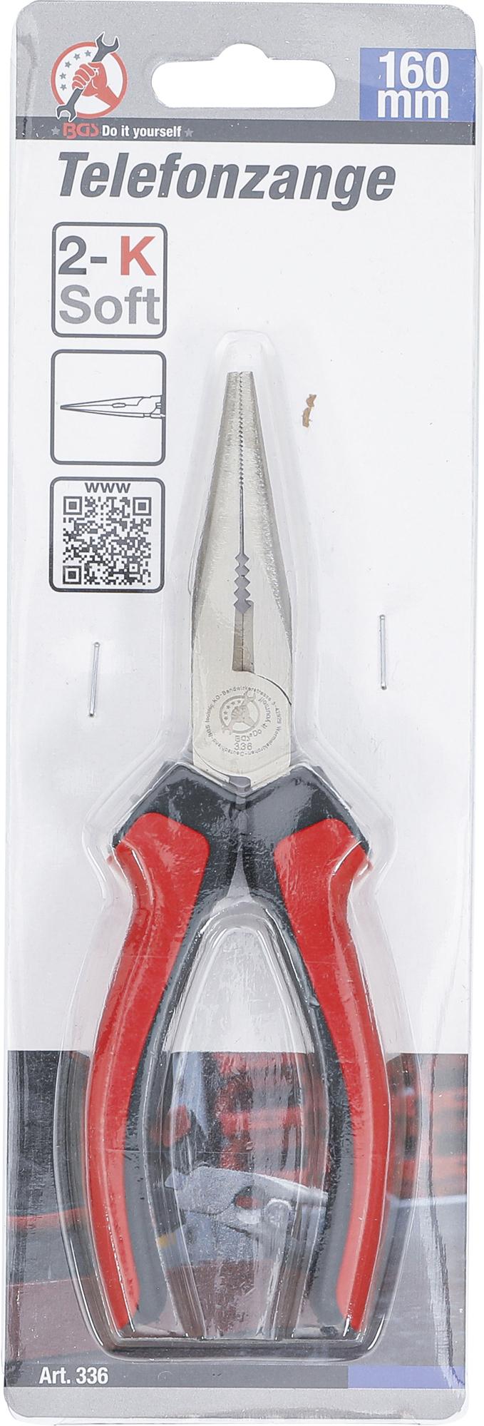 LONG NOSE PLIERS | STRAIGHT | 160 MM (336)