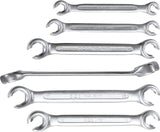 DOUBLE RING SPANNER SET, OPEN TYPE | 8 X 9 - 18 X 19 MM | 6 PCS. (1745)