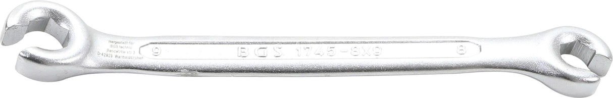 DOUBLE RING SPANNER, OPEN TYPE | 8 X 9 MM (1745-8X9)