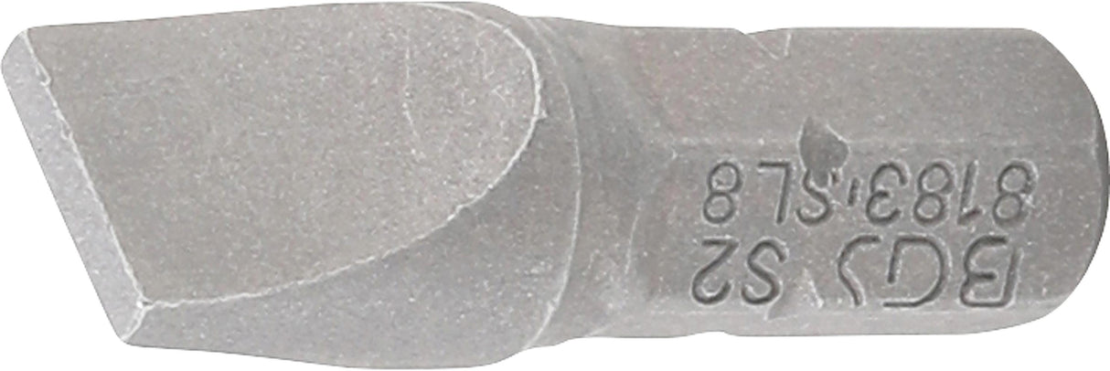 BIT | LENGTH 25 MM | 6.3 MM (1/4") DRIVE | SLOT SL 8 MM (8183)