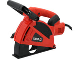 1800W WALL CHASER | 150MM DISCS | WITH DUST EXTRACTION AND ADJUSTABLE DEPTH UP TO 40MM (YT-82016)