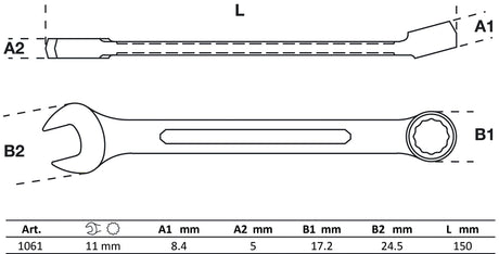 COMBINATION SPANNER | 11 MM (1061)