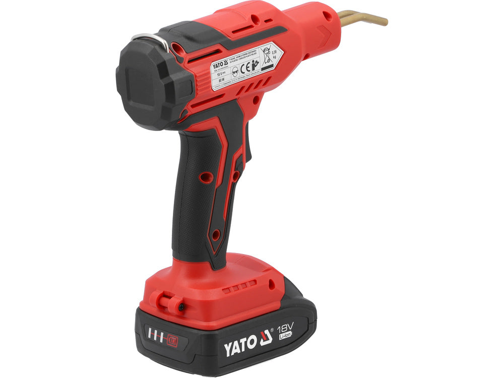 PLASTIC WELDER 18V 500˚C - 2AH (YT-824482)