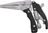 LOCKING LONG NOSE GRIP PLIERS | WITH PISTOL GRIP | 170 MM (7312)