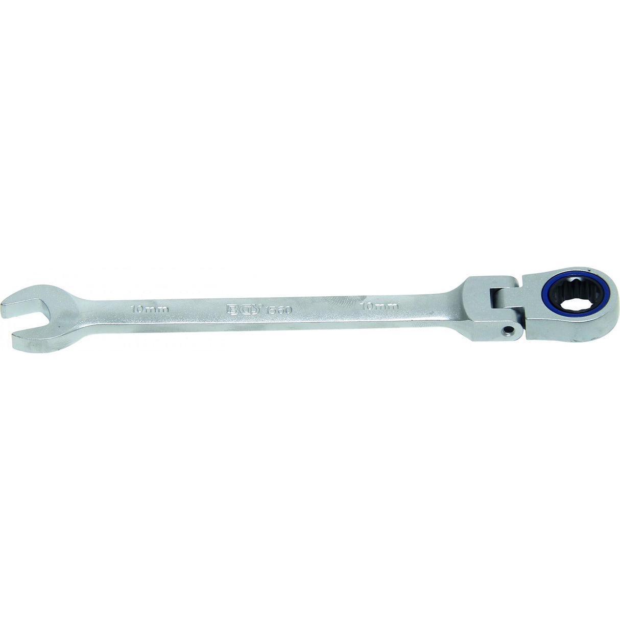 FLEX HEAD RATCHET WRENCH 72 TEETH CR-V 10 MM (1560)