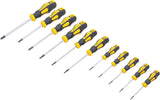 SCREWDRIVER SET | T-STAR (FOR TORX) T6 - T40 | 11 PCS. (7844)
