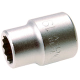 SOCKET, 12-POINT | 20 MM (3/4") DRIVE | 19 MM (7419)