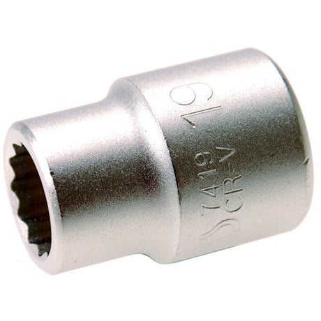 SOCKET, 12-POINT | 20 MM (3/4") DRIVE | 19 MM (7419)
