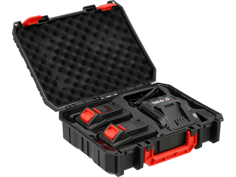 2 X 4.0 AH BATTERIES AND FAST 4.5A CHARGER KIT | 18V (YT-828510)